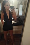 Milos Navy Blue Convertible Halter Romper