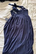Radiant Charisma Sage Brush Chiffon Ruched Tie-Strap Maxi Dress