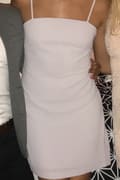 toast to life grey mini dress