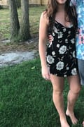 Cute Blush Pink Floral Print Skort Dress - Romper Dress - Skort Romper