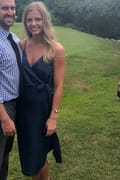Fall in Love Teal Blue Satin Midi Wrap Dress