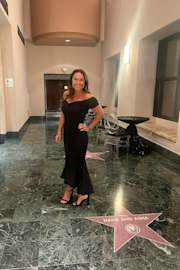 How Much I Care Black Off-the-Shoulder Midi Dress
