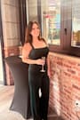 Sayana Emerald Velvet Sleeveless Straight Leg Jumpsuit