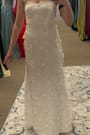 Magical Beginnings White 3D Floral Embroidered Maxi Dress