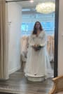 Infinite Bliss Ivory Lace Sleeveless Backless Trumpet Maxi Dress