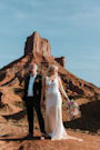 Love All of Me Champagne Satin Maxi Dress