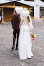 Blissfully Beloved Ivory Backless A-Line Bow Maxi Dress