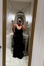 Melora Black Sleeveless Maxi Dress