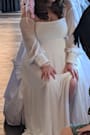 Feel the Romance White Off-the-Shoulder Maxi Dress