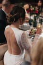 Emmersyn White Lace Backless Maxi Dress