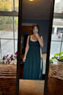 Sensational Moment Emerald Green Pleated Maxi Dress