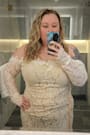 Romance Dreamer White Lace Off-the-Shoulder Maxi Dress