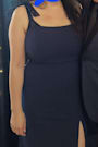 Romantic Celebration Navy Tie-Strap Bodycon Midi Dress