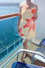 Dulcea Yellow Floral Sleeveless Mini Dress