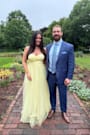 Lyssa Pale Yellow Tulle Strapless Cutout Maxi Dress