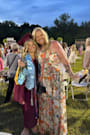 Lilja Cream Floral Print Maxi Dress