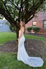 Perfectly Beloved White Lace Sleeveless Lace-Up Maxi Dress