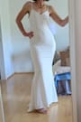 Feeling of Forever White Sleeveless Mermaid Maxi Dress