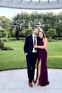 Captured Your Heart Dark Purple Halter Maxi Dress