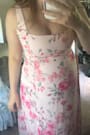 Remarkable Arrival Light Pink Floral Sleeveless Maxi Dress
