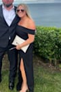 Enchanting Romantic Black Off-the-Shoulder Maxi Dress