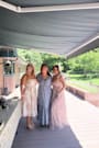 Ethereal Love Blush Floral Pleated Tiered Tie-Back Maxi Dress
