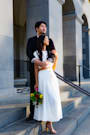 Brings You Back Ivory Two-Piece Midi Dress