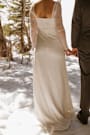 Lovingly Yours White Mesh Long Sleeve Maxi Dress