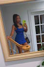 Divinely Sunny Royal Blue Sleeveless Two-Piece Romper