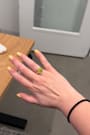 Shanae Gold Stone Five-Piece Ring Set