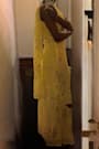 Sidonia Yellow and Gold Floral Cowl Sash Maxi Dress