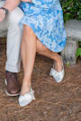 Kyleigh White Satin Bow Slingback Flats