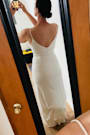 Feeling of Forever White Sleeveless Mermaid Maxi Dress