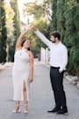 Beyond Classy White Satin Halter Midi Dress