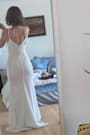 Feeling of Forever White Sleeveless Mermaid Maxi Dress