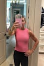 Essential Update Hot Pink Ribbed Tank Top