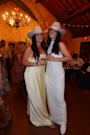 Novalea White Sequin Halter Maxi Dress