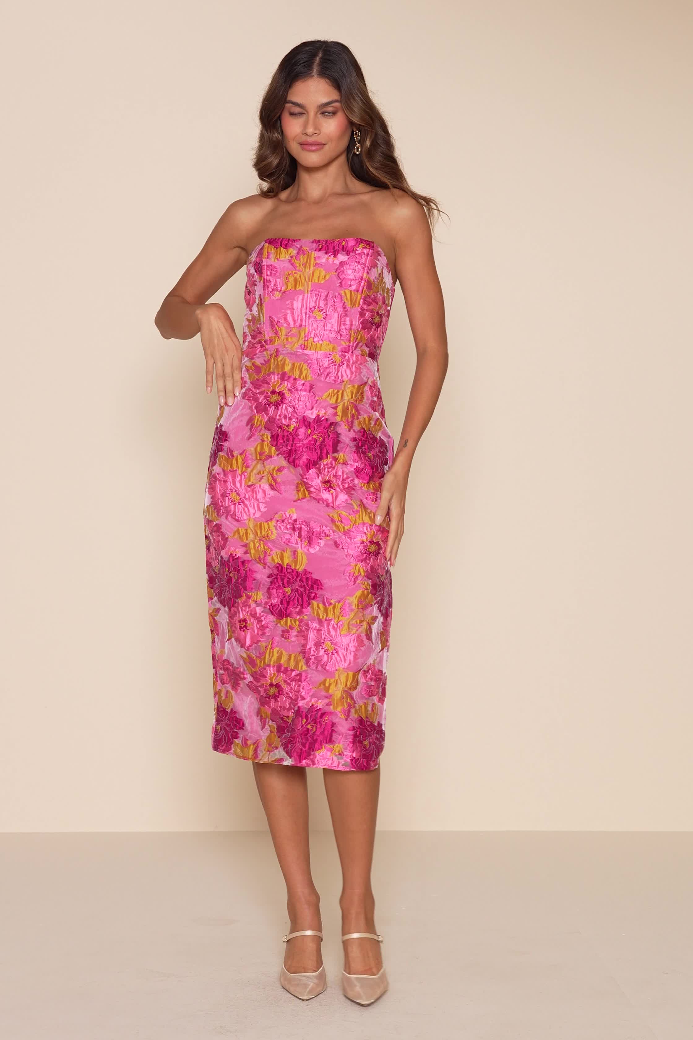 green emerald velvet dress Amarra 89603