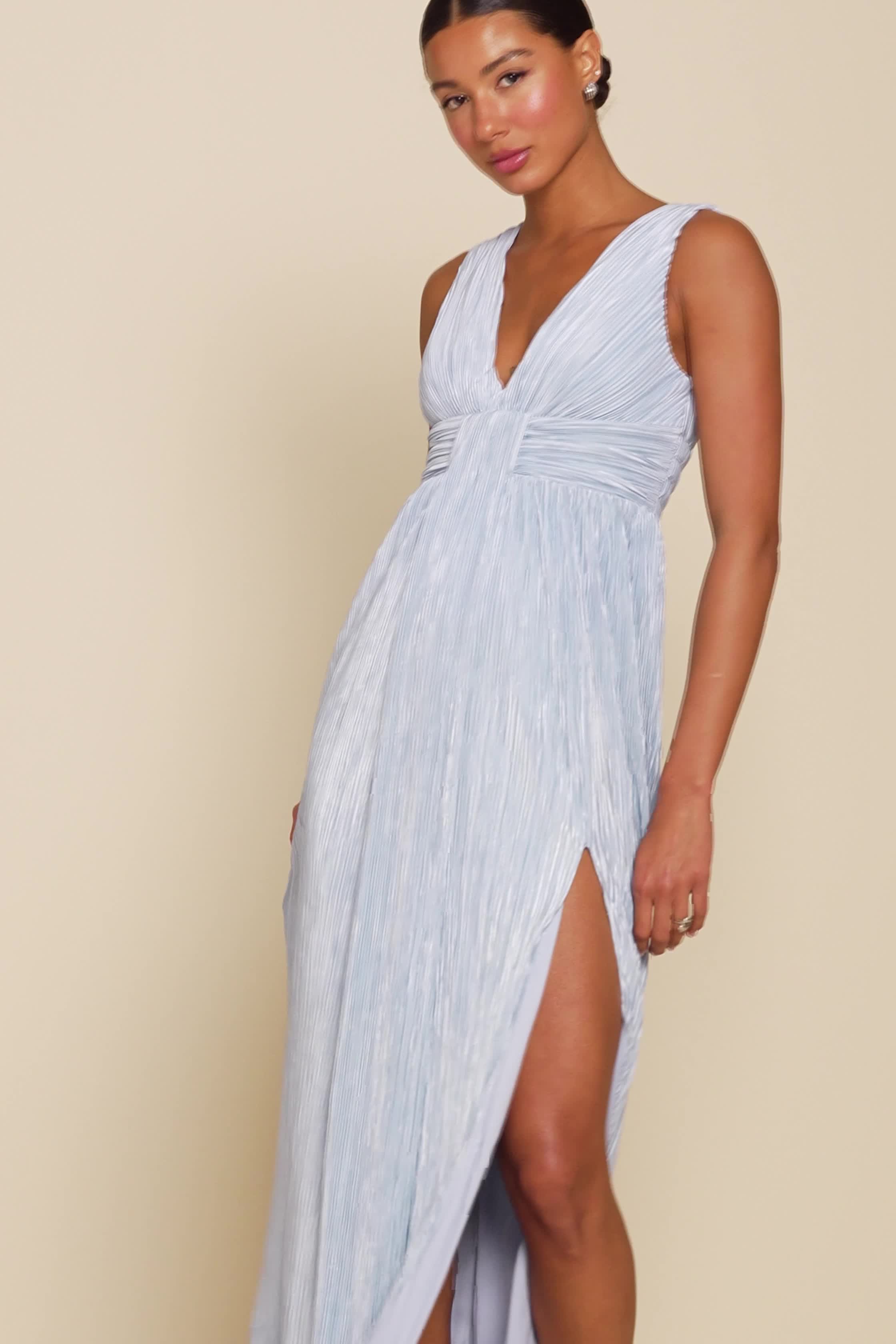 strapless open back dress Alaria Maxi Dress - Olive - Buy Women's Dresses main image 0