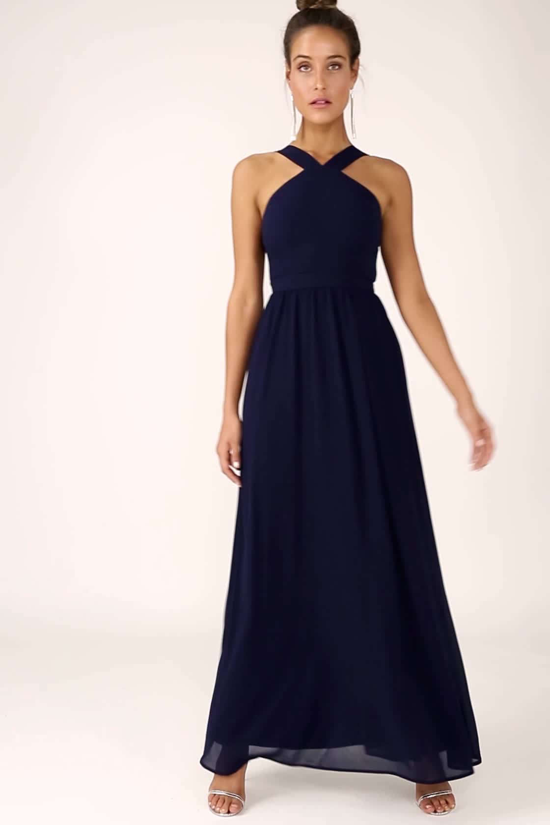 air of romance peach maxi dress