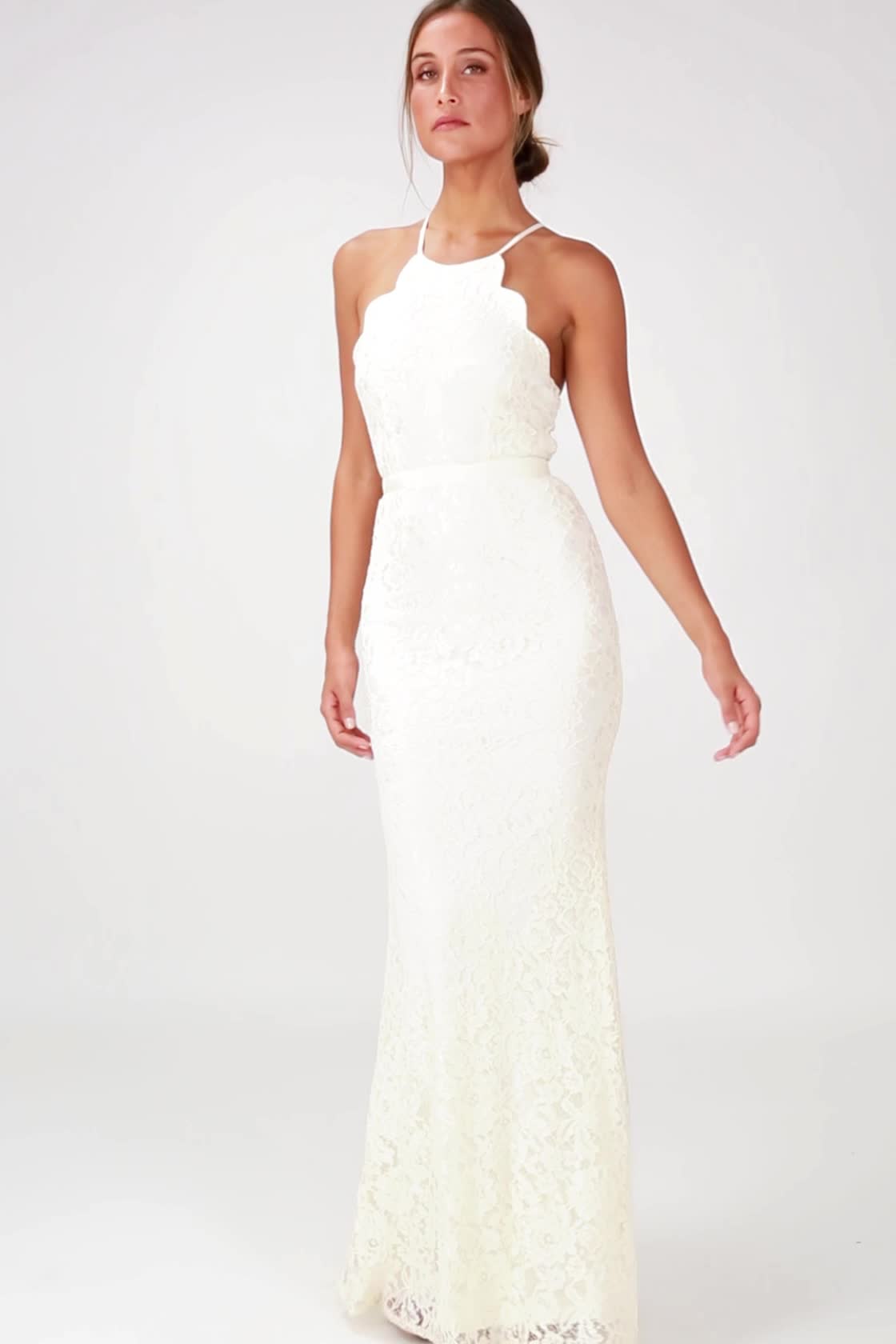 lulus lace wedding dress